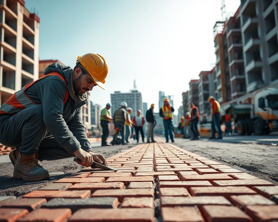 Hoe werkt een stratenmaker in buitenteams?