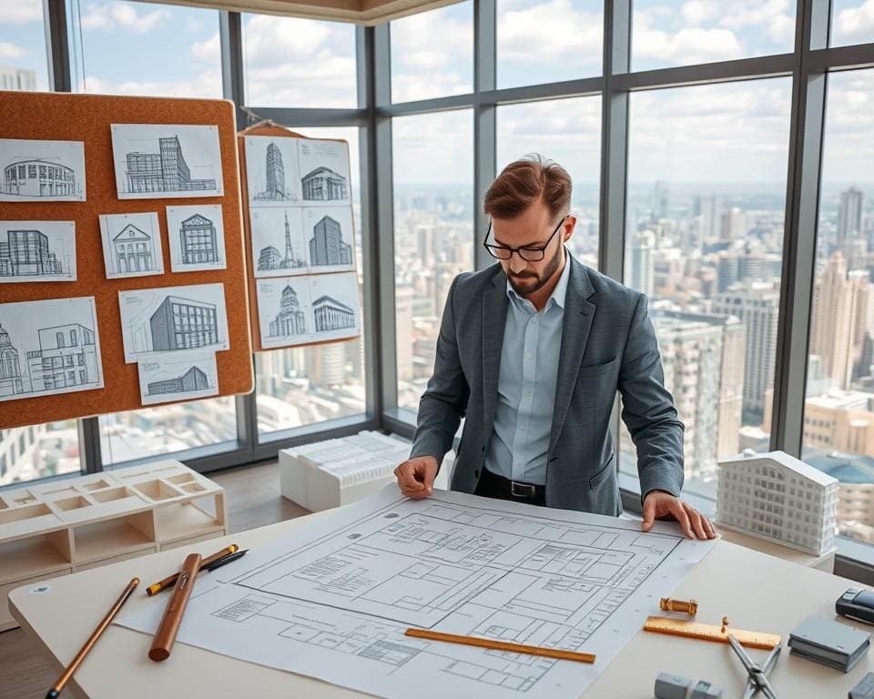 Wat doet een architect bij het ontwerp van bedrijfspanden?