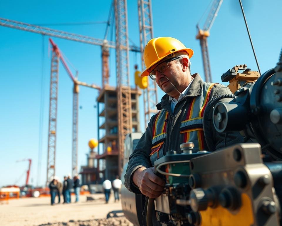 Wat doet een machinist op grote projecten?