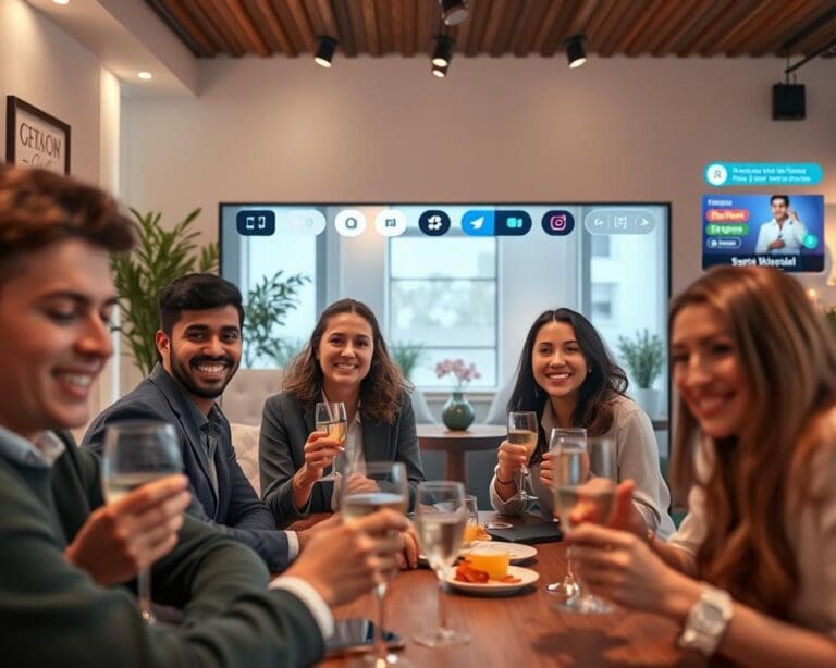 Wat is een leuk idee voor een digitale borrel?