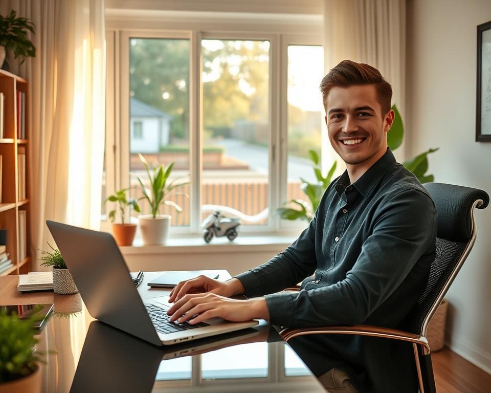 Wat maakt remote werken soms ontspannender?