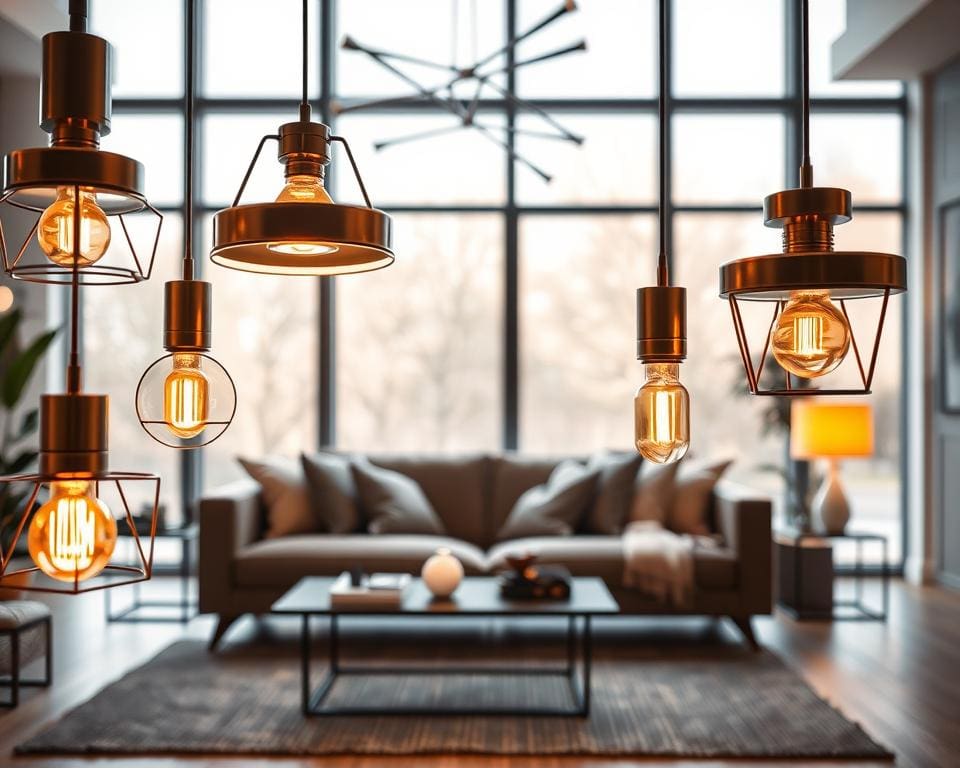 Welke hanglamp past bij een moderne woonkamer?