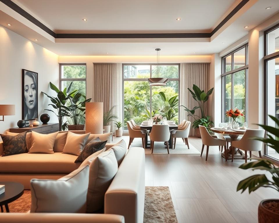 Hoe creëer je eenheid tussen ruimtes?