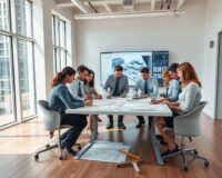 Hoe ondersteunt een technisch tekenbureau projecten?
