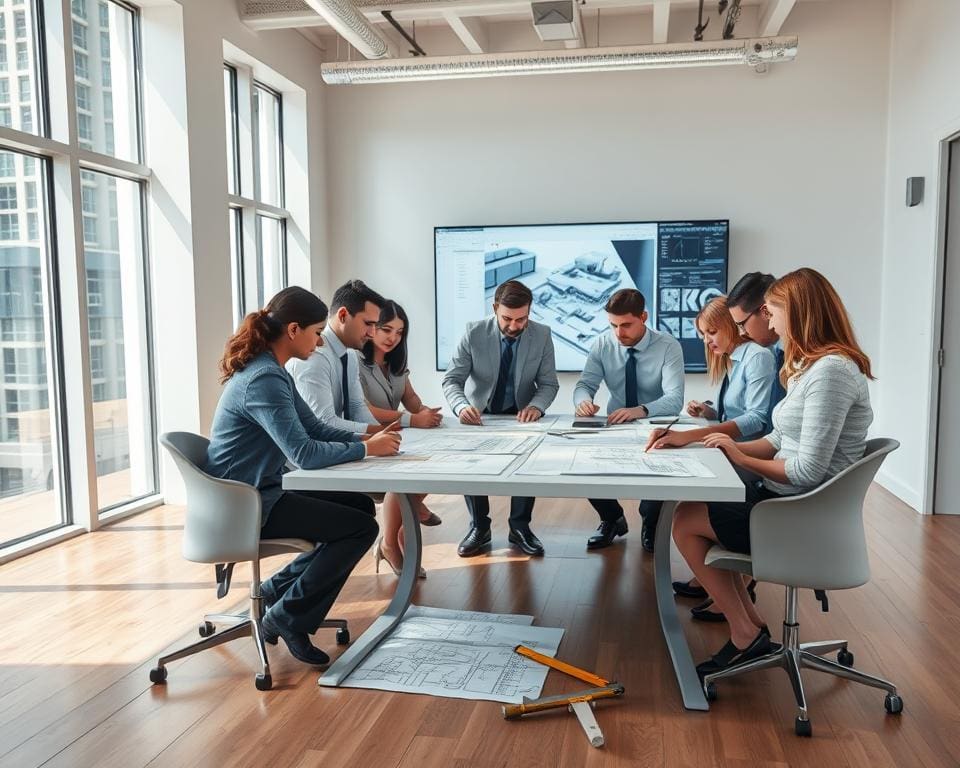 Hoe ondersteunt een technisch tekenbureau projecten?