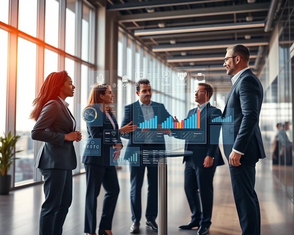 Hoe werken bedrijfsapplicaties samen?