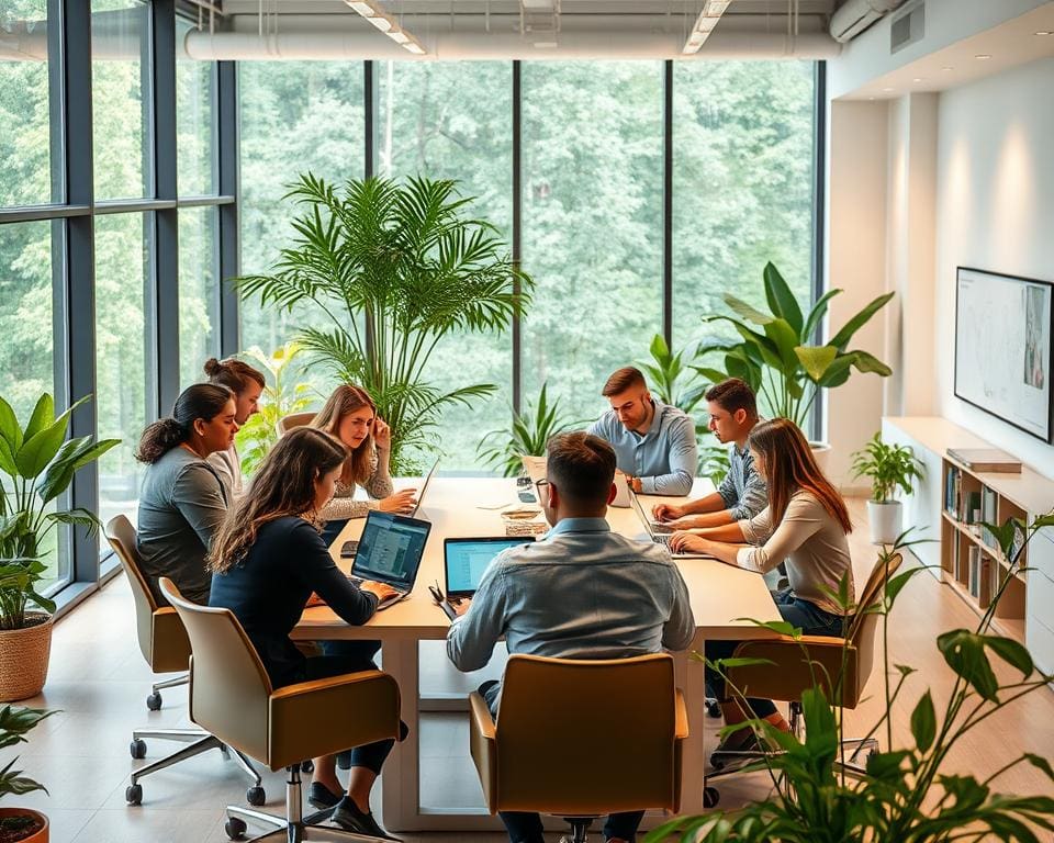 Productief werken in een gezonde werkomgeving