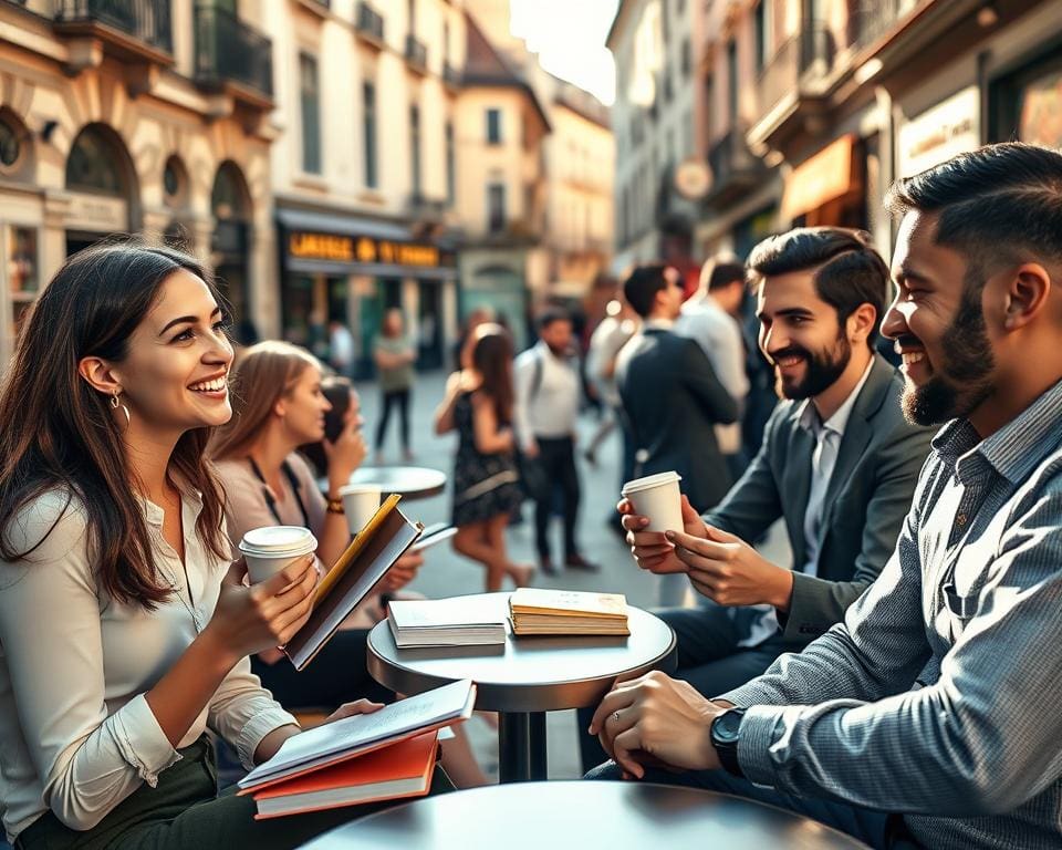 Waarom leren mensen talen sneller in het buitenland?