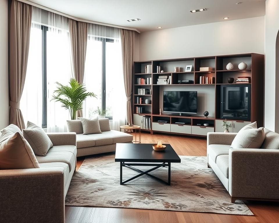 Woonkamer indelen voor rust, ruimte en functionaliteit