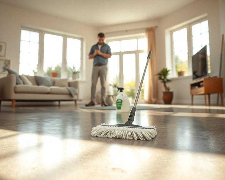 Hoe onderhoud je een gietvloer in huis?