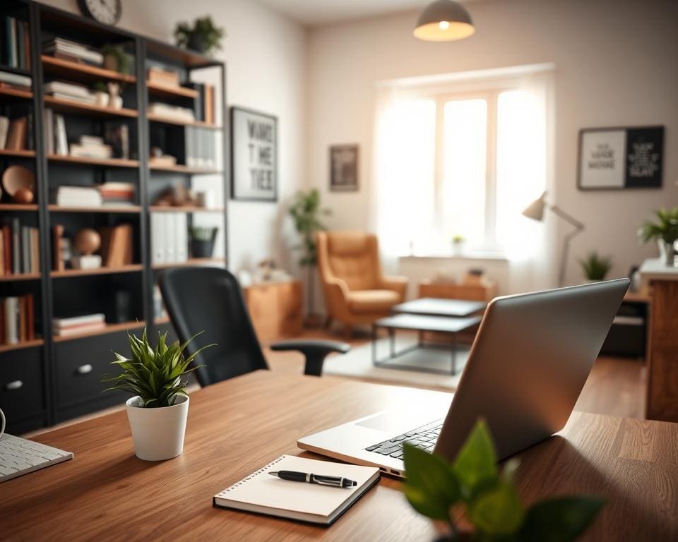 Hoe richt je een thuiskantoor praktisch in?