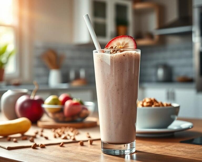 Is een eiwitshake geschikt als ontbijt?