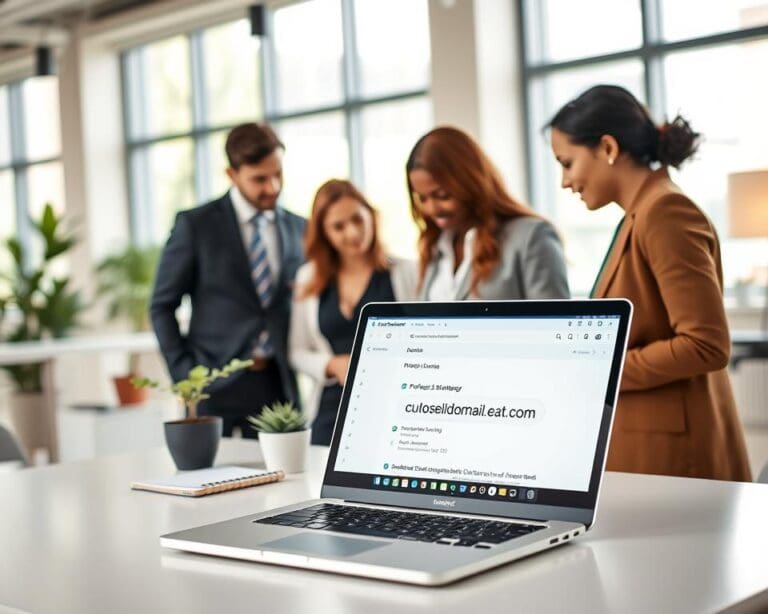 Professionele e-mail instellen met eigen domein