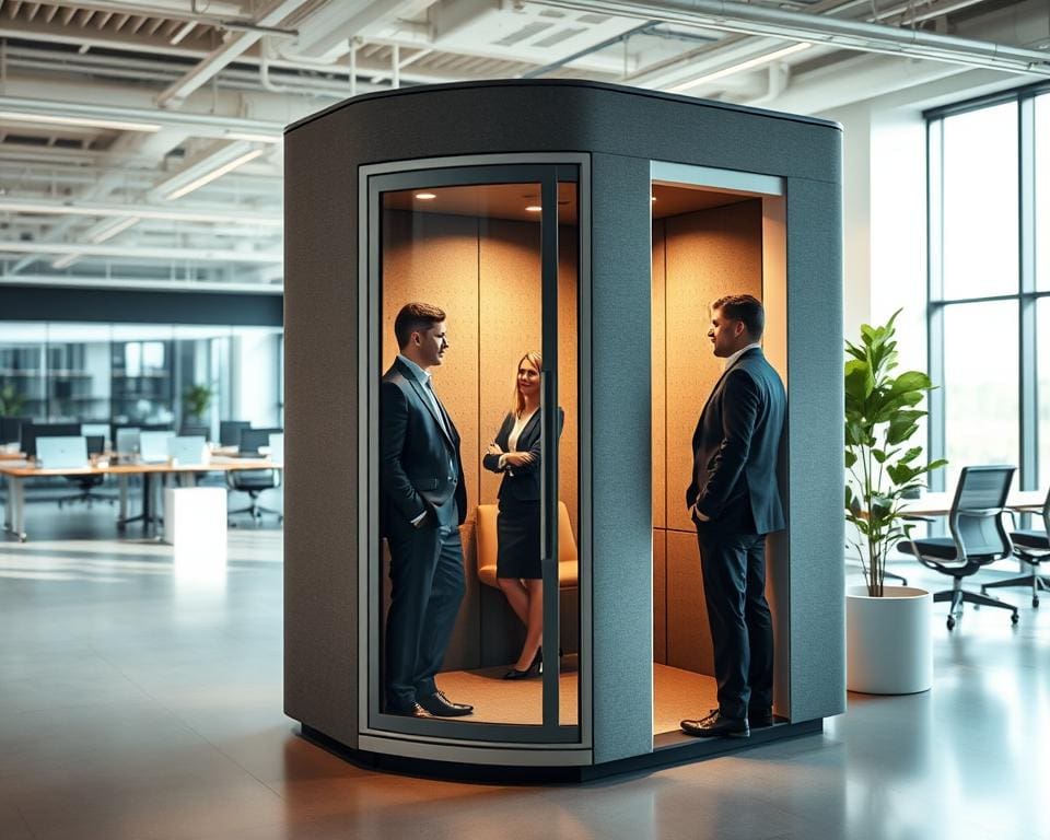 Waarom kiezen bedrijven voor akoestische cabines?