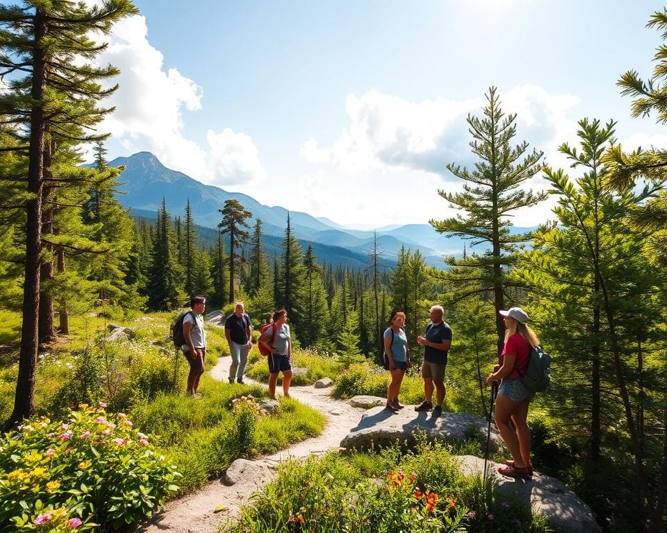 Waarom kiezen mensen voor een wandeltocht in de natuur?