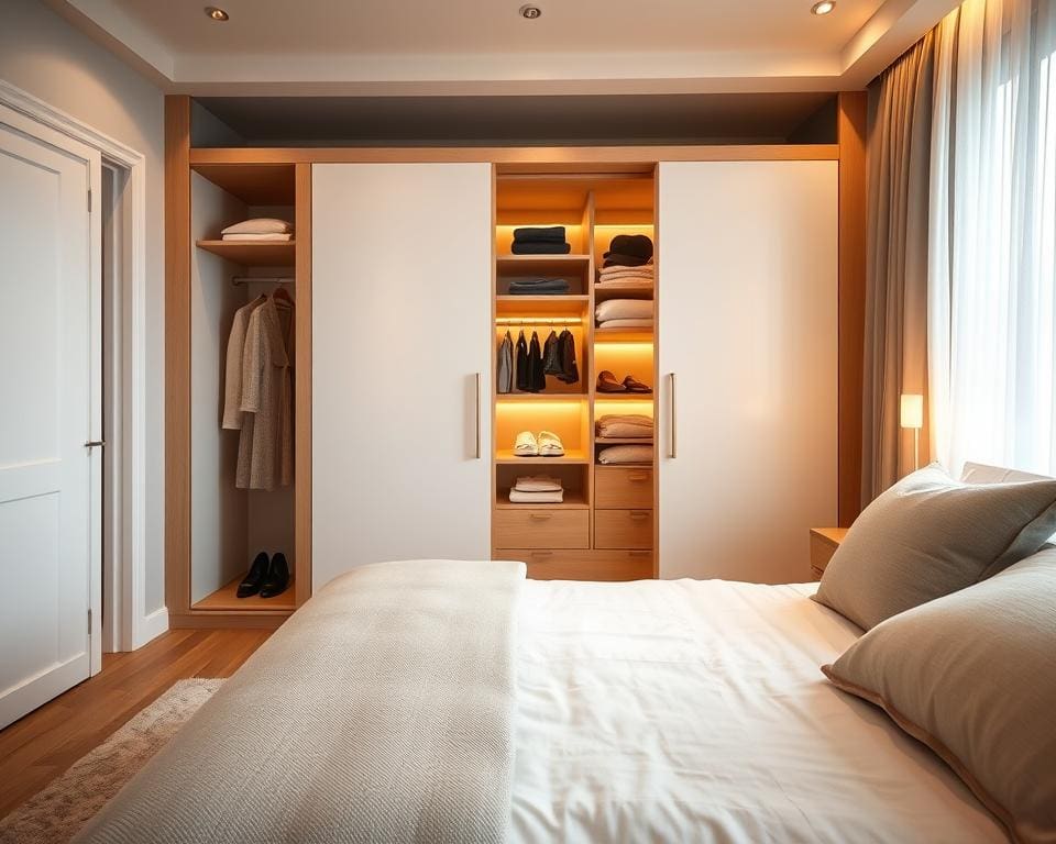 Wat maakt een inbouwkast ideaal voor de slaapkamer?