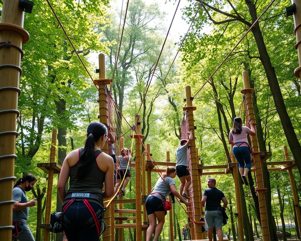 Wat maakt een klimbos zo’n actief uitje?