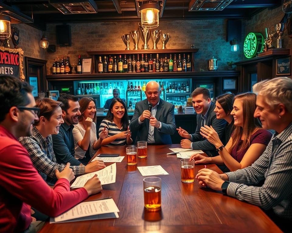 Wat maakt een teambuilding pubquiz met teams zo verbindend?