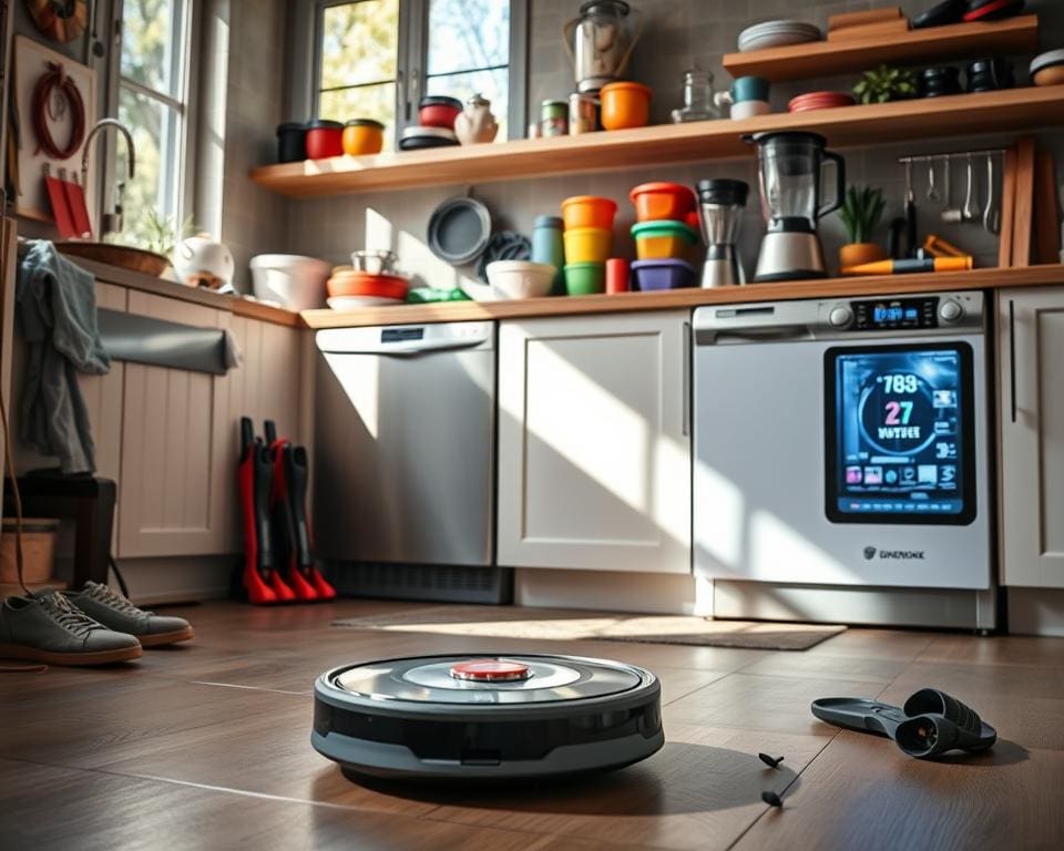 Welke gadgets besparen tijd in het huishouden?