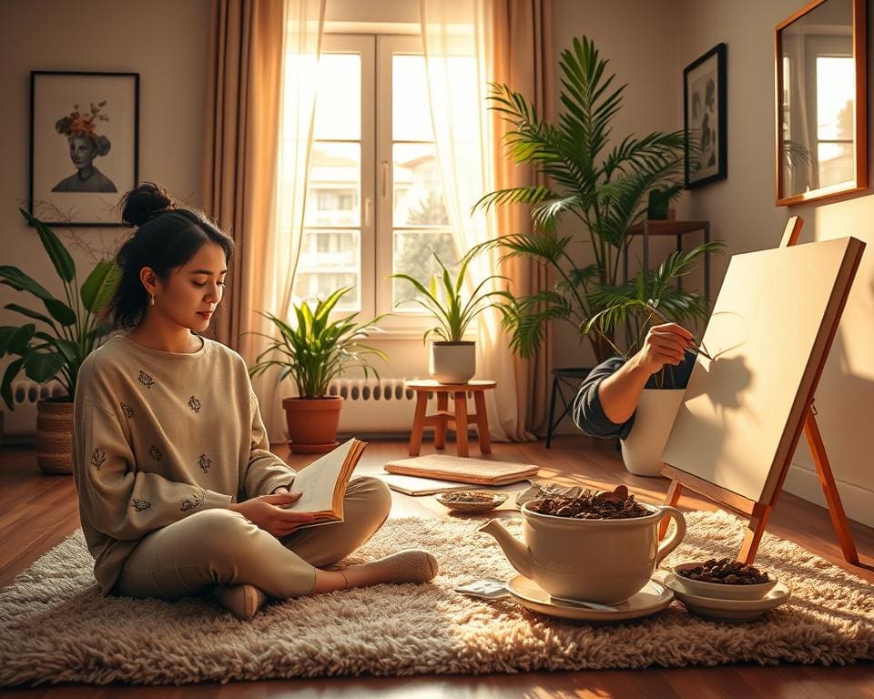 Welke hobby helpt bij ontspanning?