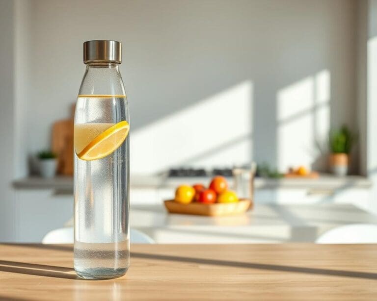 Welke waterfles helpt bij voldoende drinken?