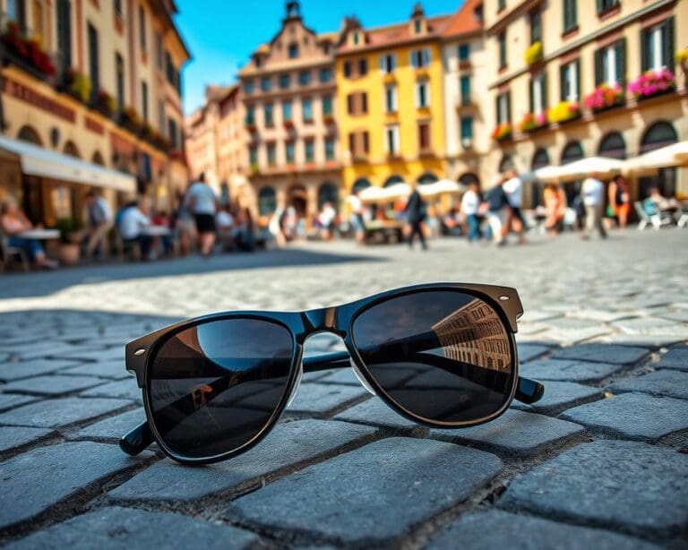 Welke zonnebril is geschikt voor stedentrips?