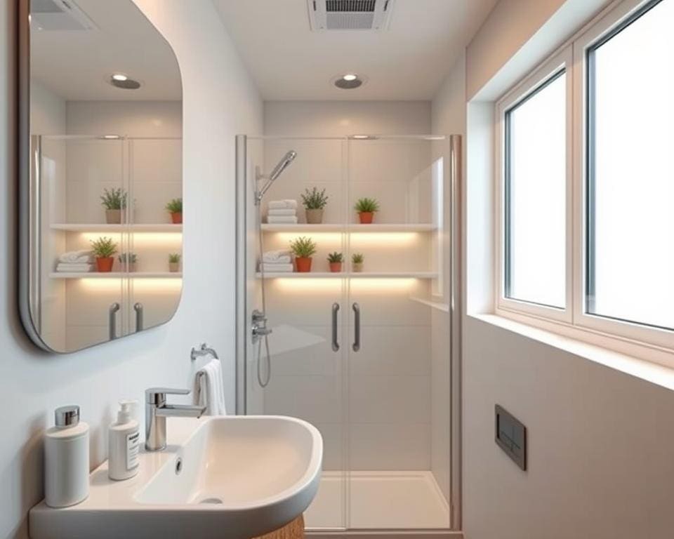 Hoe maak je een kleine badkamer praktischer?