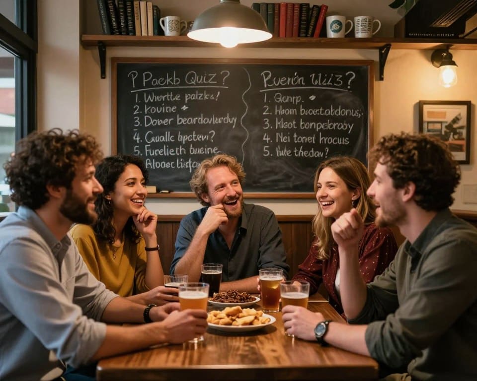 Waarom kiezen bedrijven voor een pubquiz met vragen over collega’s?