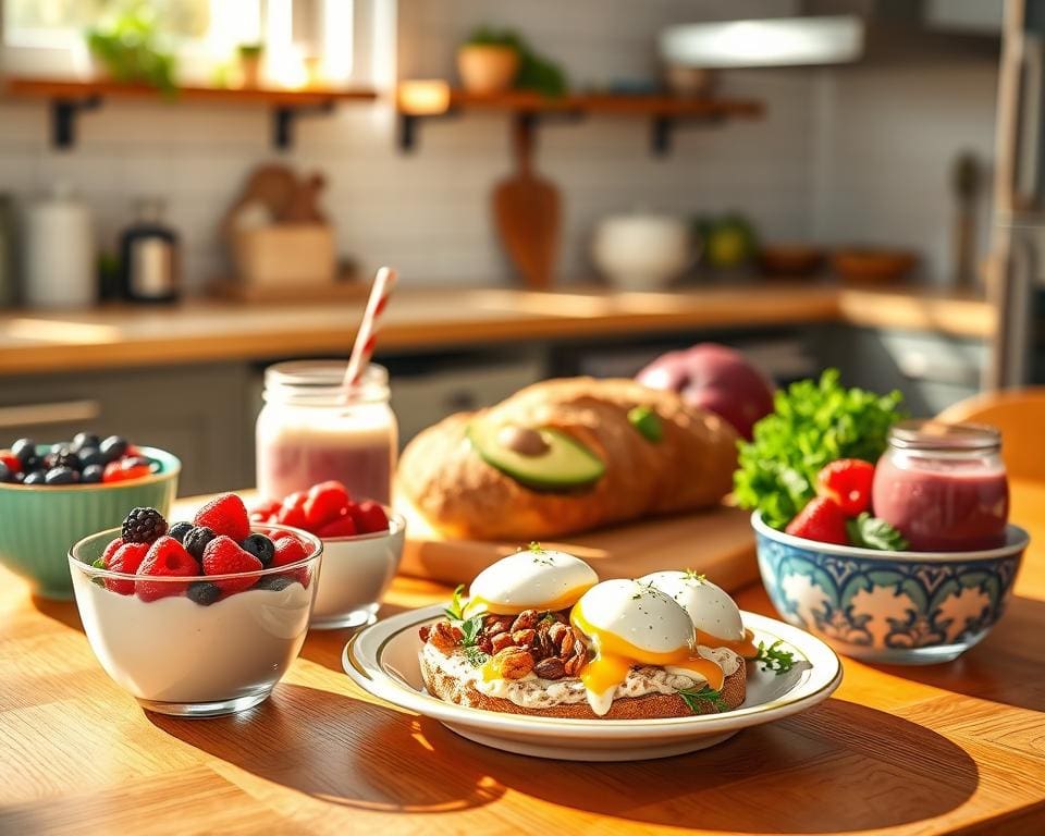 Wat zijn gezonde ontbijtideeën voor drukke dagen?