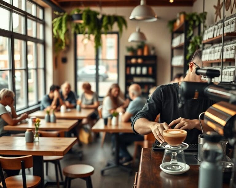 Welke koffiebars zijn populair in Nederlandse steden?