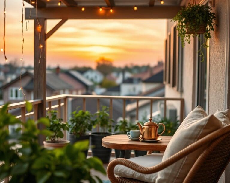 balkon inrichten