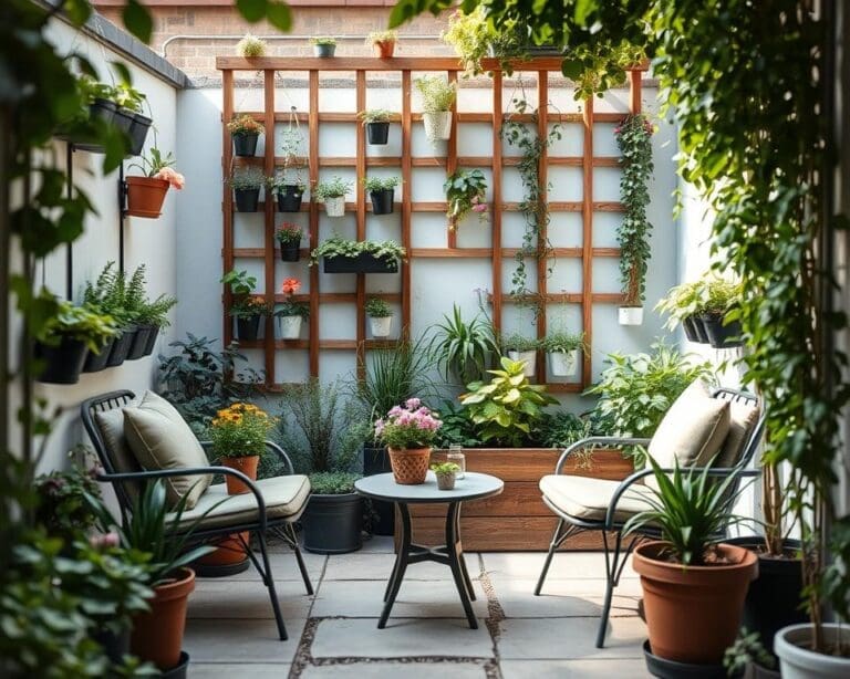 kleine tuin inrichten