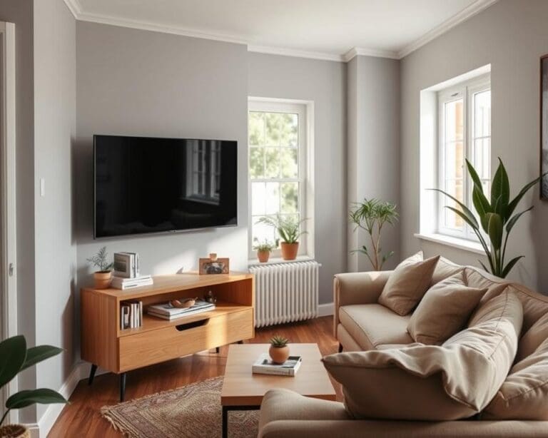televisie kleine woonkamer