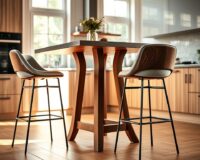 barkruk hoge eettafel