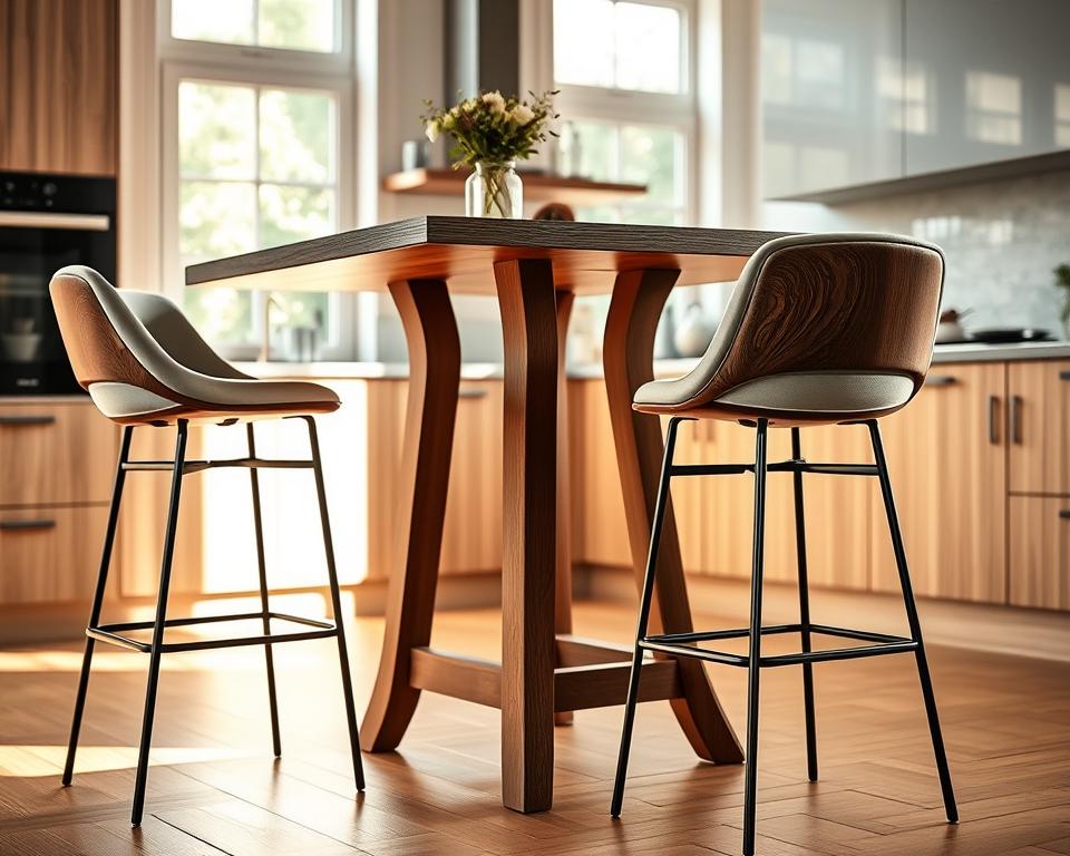 barkruk hoge eettafel