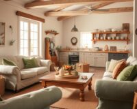 landelijk interieur